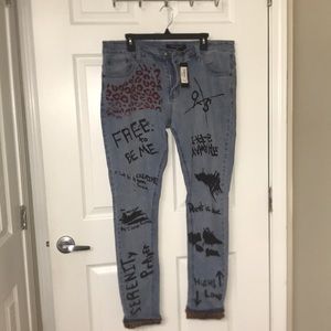 Serenade light blue liberated men jeans